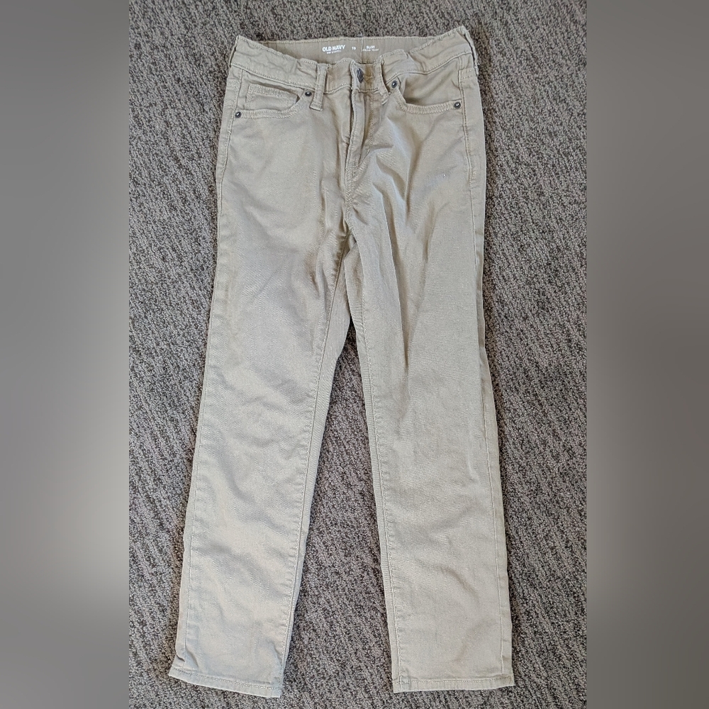 Old Navy Kids Casual Tan Bottoms